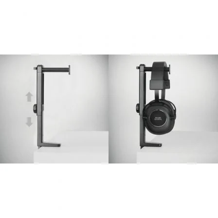 Mars Gaming MHH2 Soporte para Auriculares Negro Mars Gaming MHH2 Soporte para Auriculares Negro
